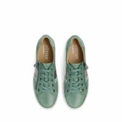 Hotter Wide Fit Green Chase Lace-Up/Zip Shoes 2 Hotter Wide Fit Green Chase Lace-Up/Zip Shoes -Hotter Shop unnamed file 1045