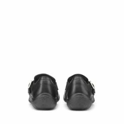 Hotter Wide Fit Spice Slip-On/Buckle Black Shoes -Hotter Shop unnamed file 1137