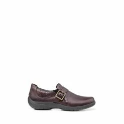 Hotter Purple Spice Slip-On/Buckle Shoes