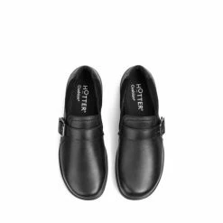 Hotter Spice Slip-On/Buckle Black Shoes -Hotter Shop unnamed file 1157