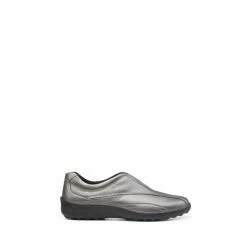 Hotter Shadow Natural Metalic Slip-On Shoes