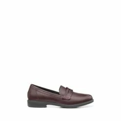 Hotter Dorset Red Slip On Shoes -Hotter Shop unnamed file 1176
