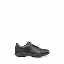 Hotter Cavendish Lace-Up Black Shoes