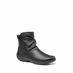 Hotter Black Whisper Wide Fit Zip-Fastening Ankle Boots -Hotter Shop unnamed file 1308