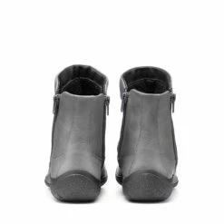 Hotter Grey Whisper Extra Wide Fit Zip Ankle Boots -Hotter Shop unnamed file 1328
