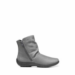 Hotter Grey Whisper Extra Wide Fit Zip Ankle Boots -Hotter Shop unnamed file 1329