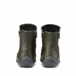 Hotter Green Whisper Wide Zip Fastening Boots -Hotter Shop unnamed file 1332