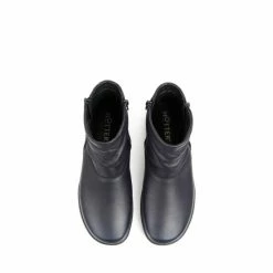 Hotter Womens Blue Whisper Zip Fastening Ankle Boots -Hotter Shop unnamed file 1407