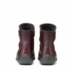 Hotter Red Whisper Zip-Fastening Ankle Boots -Hotter Shop unnamed file 1452
