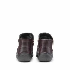 Hotter Red Murmur Zip-Fastening Boots -Hotter Shop unnamed file 1462