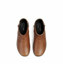 Hotter Brown Murmur Wide Fit Zip-Fastening Boots 3 Hotter Brown Murmur Wide Fit Zip-Fastening Boots -Hotter Shop unnamed file 1538