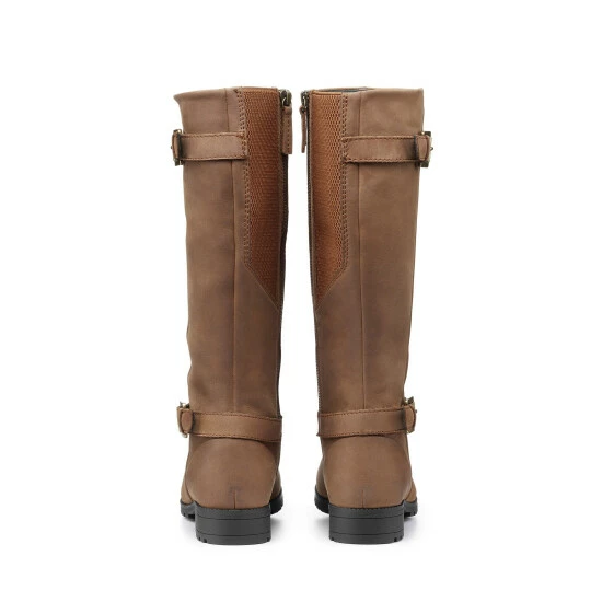 Hotter Belgravia Brown Zip-Fastening Boots 3 Hotter Belgravia Brown Zip-Fastening Boots - Image 3