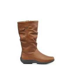 Hotter Blue Derrymore II Zip Fastening Boots -Hotter Shop unnamed file 1571