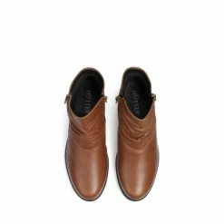 Hotter Brown Chester II Zip Fastening Boots -Hotter Shop unnamed file 1625