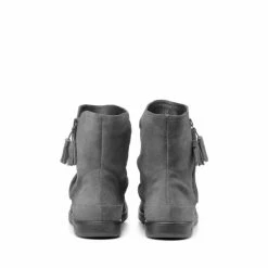 Hotter Pixie III Wide Fit Grey Zip Fastening Boots 3 Hotter Pixie III Wide Fit Grey Zip Fastening Boots -Hotter Shop unnamed file 1630