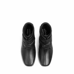 Hotter Tia Wide Fit Black Touch Fastening Boots -Hotter Shop unnamed file 1690