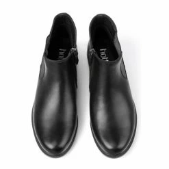Hotter Tenby Black Zip-Fastening Boots -Hotter Shop unnamed file 1704