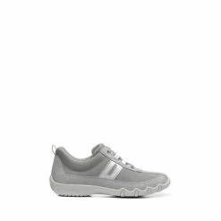 Hotter Leanne II Grey Lace-Up Active Shoes