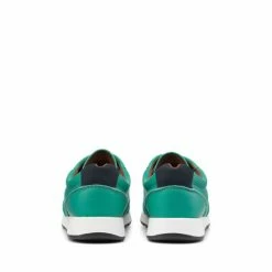 Hotter Green Jupiter II Smart Lace-Up Retro Trainers -Hotter Shop unnamed file 1840