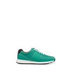 Hotter Green Jupiter II Smart Lace-Up Retro Trainers -Hotter Shop unnamed file 1842