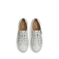 Hotter Grey Chase II Lace-Up/Zip Deck Shoes -Hotter Shop unnamed file 1855