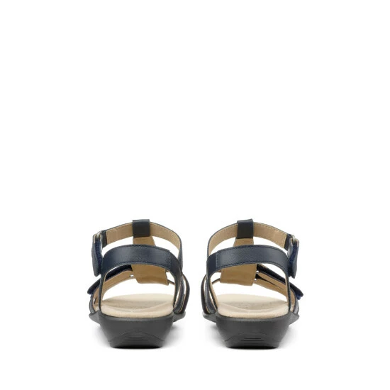 Hotter Wide Fit Blue Sol Touch-Close Gladiator Sandals 3 Hotter Wide Fit Blue Sol Touch-Close Gladiator Sandals - Image 3