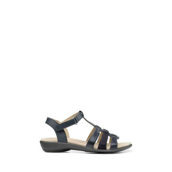 Hotter Wide Fit Blue Sol Touch-Close Gladiator Sandals 5 Hotter Wide Fit Blue Sol Touch-Close Gladiator Sandals - Image 5