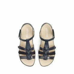 Hotter Blue Sol Touch-Close Gladiator Sandals -Hotter Shop unnamed file 2036