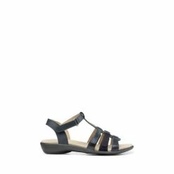 Hotter Blue Sol Touch-Close Gladiator Sandals -Hotter Shop unnamed file 2037