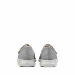 Hotter Wrap Touch-Fastening Faux Fur Lined Grey Slippers -Hotter Shop unnamed file 2065