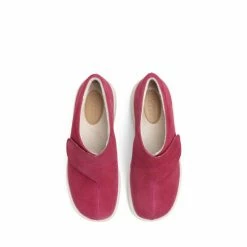 Hotter Pink Wrap Touch-Fastening Faux Fur Lined Slippers -Hotter Shop unnamed file 2069