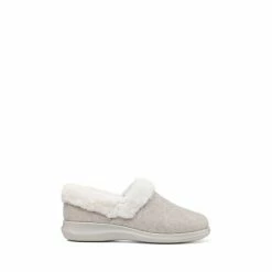 Hotter Snug Cream Slip-On Slippers