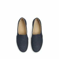 Hotter Blue Tara Slip-On Organic Canvas Deck Shoes -Hotter Shop unnamed file 2157