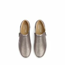 Hotter Gold Daisy Zip-Up Deck Shoes -Hotter Shop unnamed file 2162