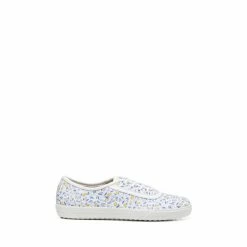 Hotter Pink Mabel Lace-Up Canvas Deck Shoes