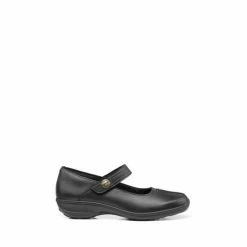 Hotter Thalia II Black Touch Fastening Shoes -Hotter Shop unnamed file 224