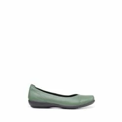 Hotter Green Robyn II Slip On Shoes