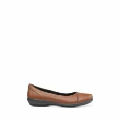 Hotter Robyn II Brown Slip On Shoes