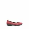 Hotter Red Robyn II Wide Fit Slip On Shoes