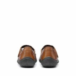 Hotter Brown Shake II Wide Fit Touch Fastening Shoes