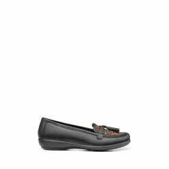 Hotter Shop 26 Hotter Alice Slip-On Black Shoes