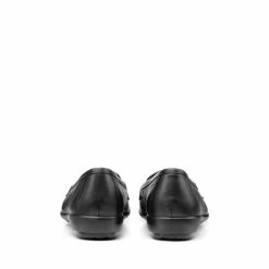Hotter Wide Fit Alice Black Slip-On Shoes -Hotter Shop unnamed file 389