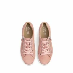 Hotter Chase II Lace-Up/Zip Deck Pink Shoes -Hotter Shop unnamed file 403