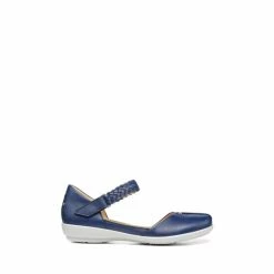 Hotter Blue Lake Touch-Close Mary Jane Shoes