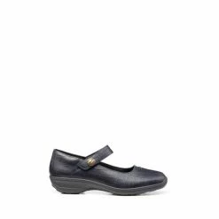 Hotter Wide Fit Blue Thalia II Touch Fastening Shoes -Hotter Shop unnamed file 462