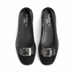 Hotter Trust Black Slip-On Shoes -Hotter Shop unnamed file 50