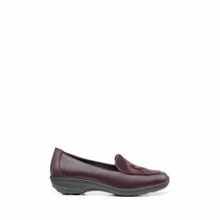 Hotter Wide Fit Red Faith II Slip-On Shoes -Hotter Shop unnamed file 517