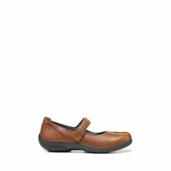 Hotter Brown Shake II Touch Fastening Shoes