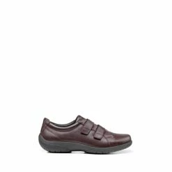 Hotter Wide Fit Purple Leap II Touch Fastening Shoes