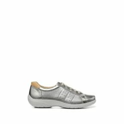 Hotter Silver Fearne II Lace-Up Shoes